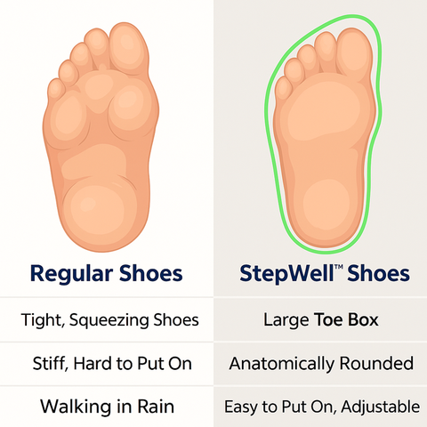 StepWell™ MD – Shoes For Diabetic & Swollen Feet (UNISEX)