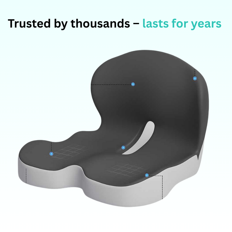 RoadSpine™ – Tailbone & Lower Back Pain Relief Cushion