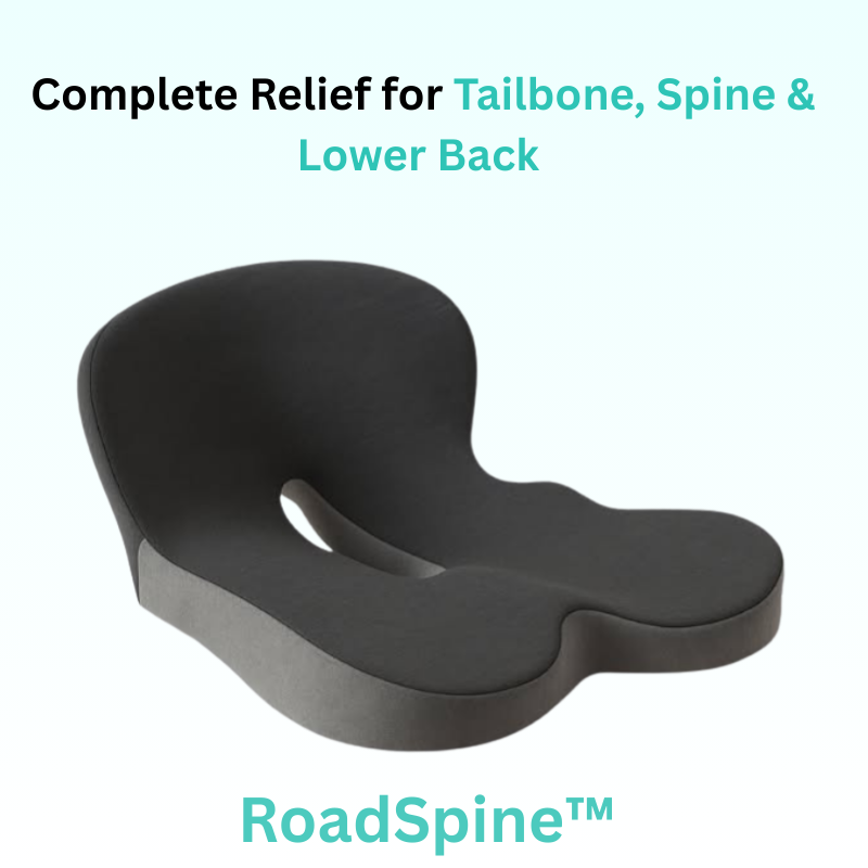 RoadSpine™ – Tailbone & Lower Back Pain Relief Cushion